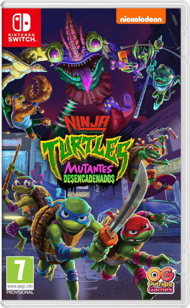 Ninja Turtles: Mutantes Desencadenados Nintendo Switch Hover Image