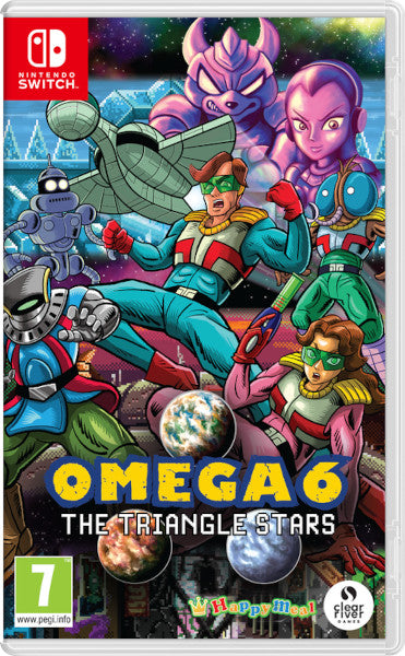 Omega 6: The Triangle Stars Nintendo Switch Hover Image