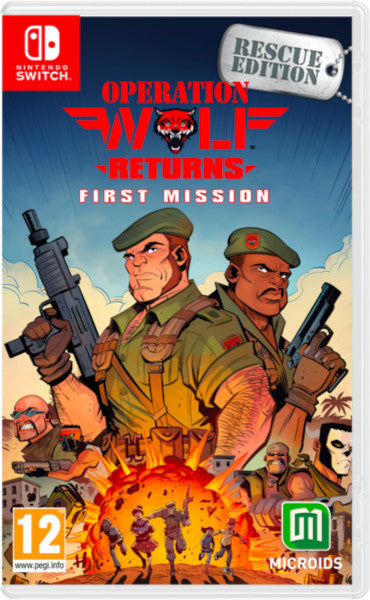 Operation Wolf Returns: First Mission Rescue Edition Nintendo Switch Hover Image