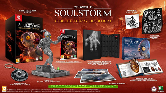 Oddworld Soulstorm Collector's Oddition Nintendo Switch Hover Image