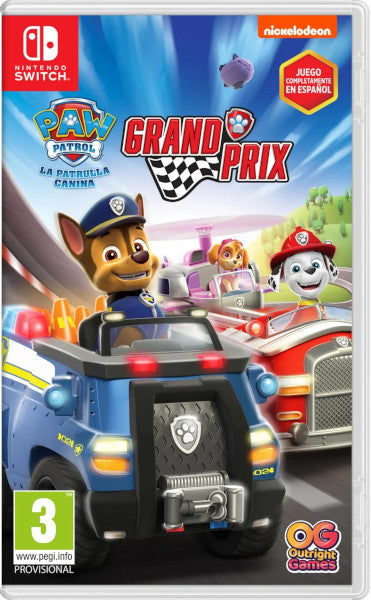 Paw Patrol La Patrulla Canina: Grand Prix Nintendo Switch Hover Image