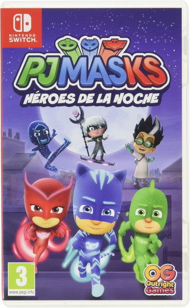 Pj Masks: Heroes De La Noche Nintendo Switch Hover Image