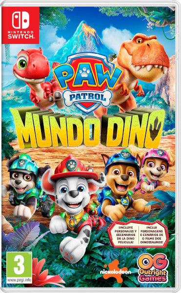 Paw Patrol Mundo Dino Nintendo Switch