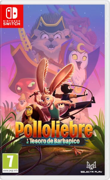 Polloliebre Y El Tesoro De Barbapico Nintendo Switch Hover Image