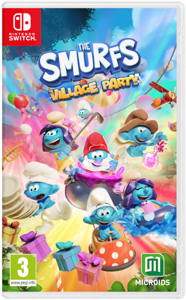 Los Pitufos - Village Party Nintendo Switch Hover Image