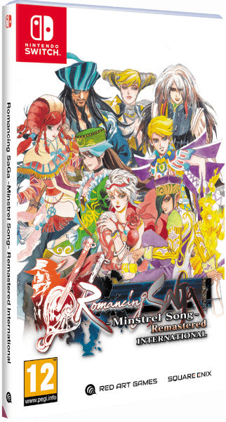 Romancing Saga - Minstrel Song- Remastered International Nintendo Switch Hover Image