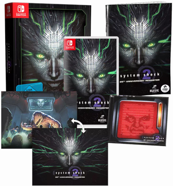 System Shock 2: 25th Anniversary Remaster (deluxe Edition) Nintendo Switch Hover Image