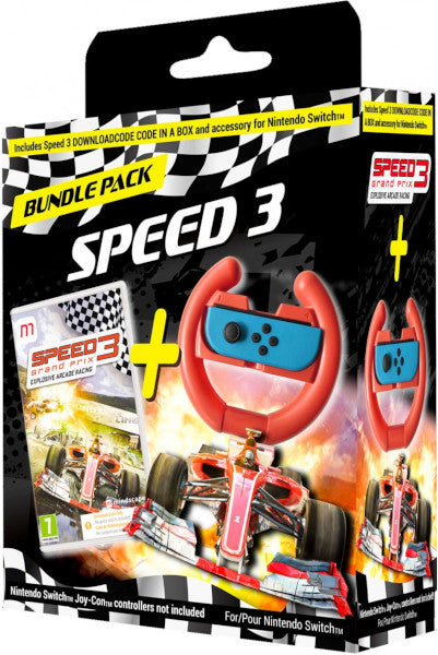 Speed 3 Racing Wheel Bundle (ciab) Nintendo Switch Hover Image
