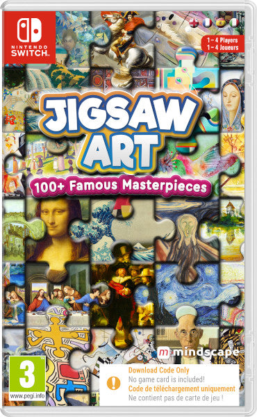 Jigsaw Art: 100 + Famous Masterpieces (ciab) Nintendo Switch Hover Image