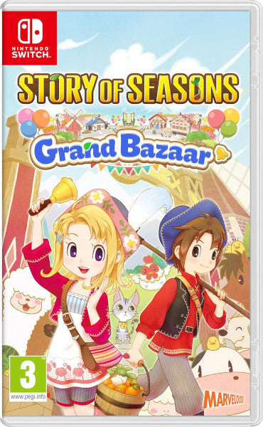 Story Of Seasons: Grand Bazaar Nintendo Switch Hover Image