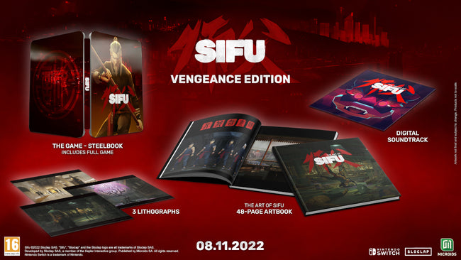 Sifu Vengeance Edition Nintendo Switch Hover Image
