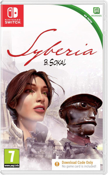 Syberia Microids Replay (ciab) Nintendo Switch Hover Image