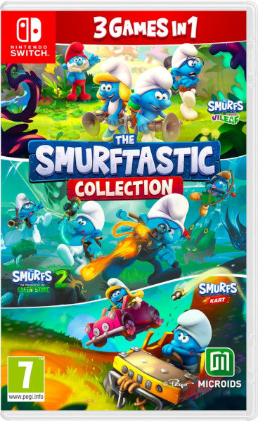 The Smurftastic Collection (3 Games In 1) Nintendo Switch Hover Image