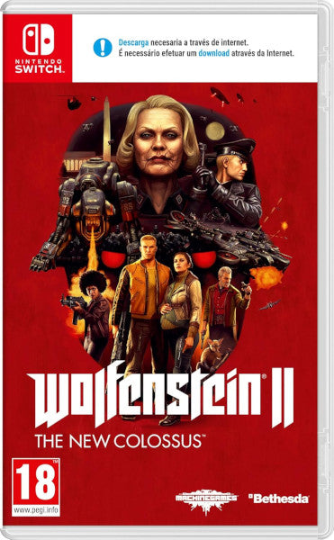 Wolfenstein Ii: The New Colossus Nintendo Switch Hover Image
