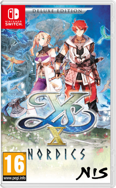 Ys X: Nordics - Deluxe Edition Nintendo Switch Hover Image