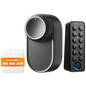 SwitchBot Ultra 3 en 1 con panel de control Hub Mini Matter y teclado Keypad - Cerradura inteligente