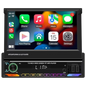 Autoradio 1 DIN SWM 9614C 7 pulgadas Bluetooth/Carplay USB Negro