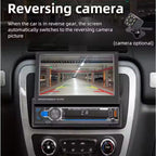 Autoradio 1 DIN SWM 9901 Bluetooth con pantalla retráctil de 7 pulgadas, compatible con MP5 Negro