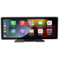 Pantalla táctil universal SWM B5303 9.3 pulgadas Carplay y Android Auto Inalámbrico Negro