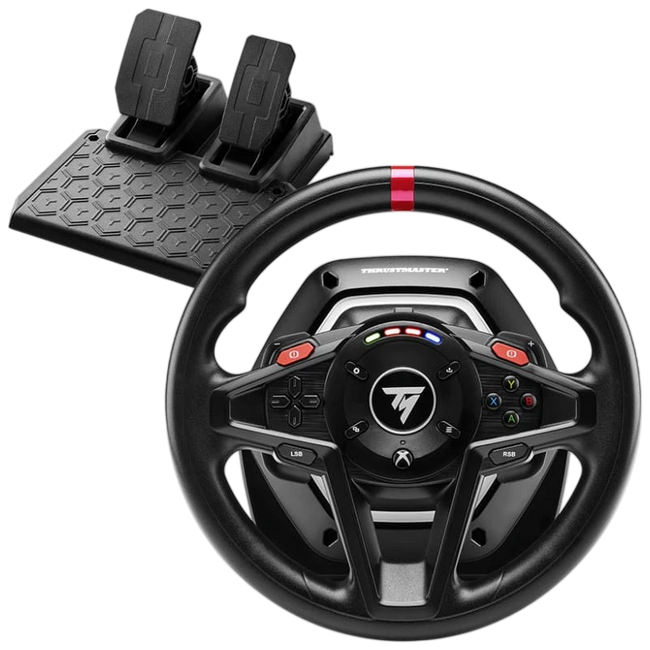 Thrustmaster T128 Negro USB Volante + Pedales Analógico PC, Xbox, Xbox One Hover Image