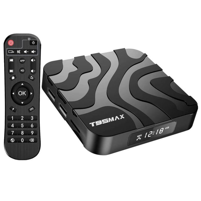T95 Max H618 4GB/64GB Dual Wifi Bluetooth Android 12 - Android TV Hover Image