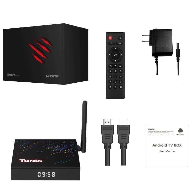 Tanix TX68 H618 4GB/64GB Android 12 - Android TV