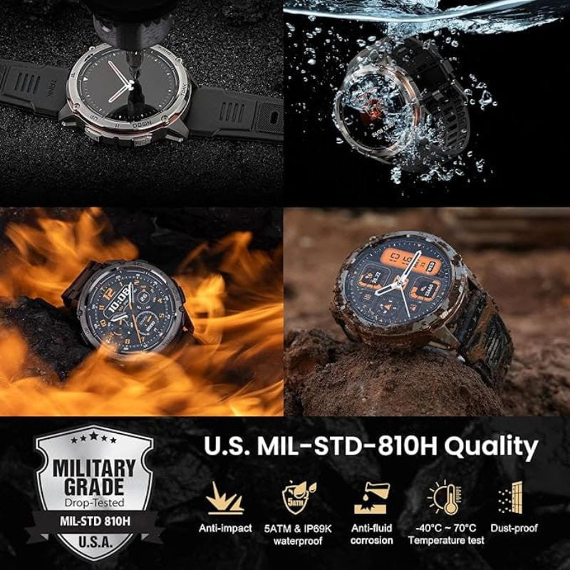 Kospet Tank T3 Ultra 2 Edición Especial Rugged Negro - Smartwatch