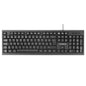 Teclado Tacens Anima Ak02es Usb Silencioso Perfil Bajo Copilot Ai Compatible Pc/mac Negro Espaol
