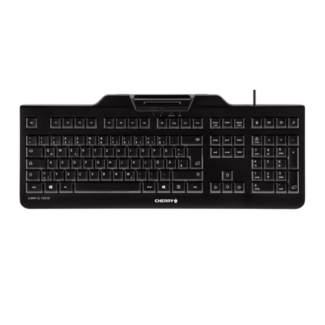 Teclado de Membrana Cherry KC 1000 SC Negro Hover Image