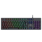 Teclado Gaming Hiditec GK400 RGB USB Negro