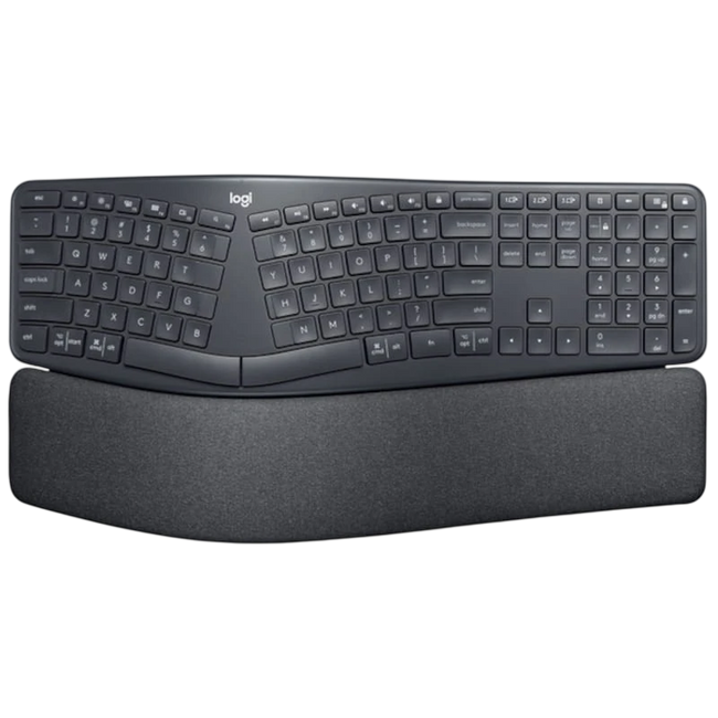 Teclado Mecánico Logitech Ergo K860 Inalámbrico Grafito Hover Image
