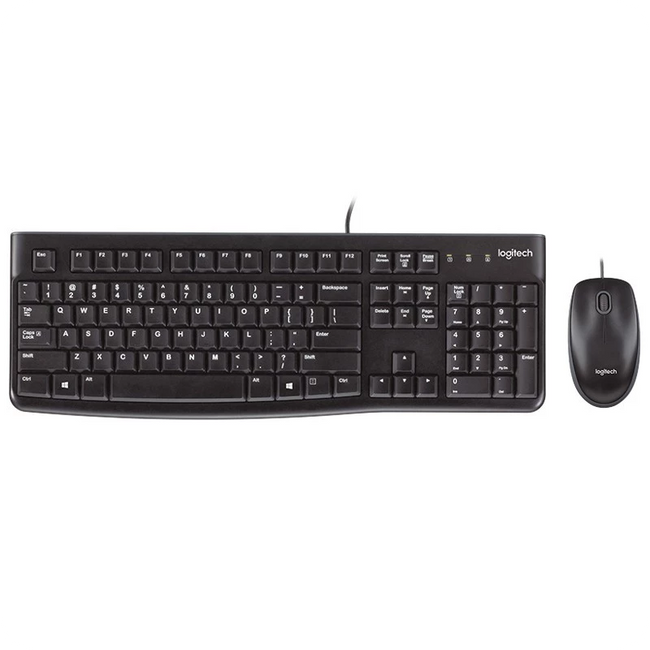 Teclado de Membrana Logitech Desktop MK120 - 1000 DPI - Desprecintado Hover Image