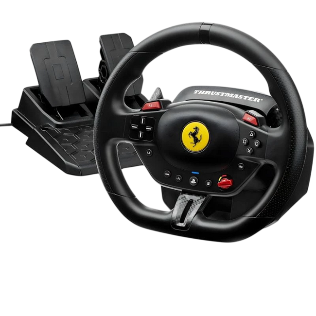 Thrustmaster T98 Ferrari 296 GTB - Volante de simulación para PS5, PS4, PC Hover Image