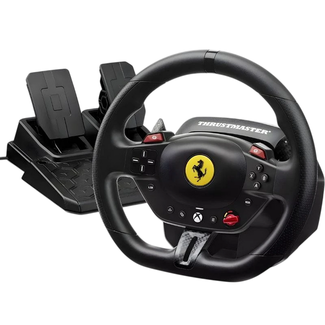 Thrustmaster T98 Ferrari 296 GTS - Xbox Series/PC Volante de simulación con pedalera Hover Image