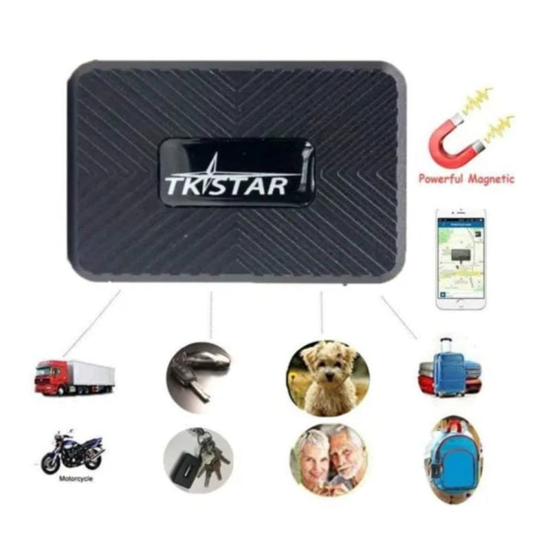 TKSTAR TK913 4G IP65 3,7 V 1.500 mAh Imán Alarmas Sensor Mini Negro - Rastreador GPS