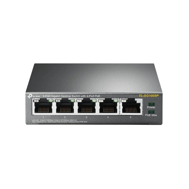 TP-Link TL-SG1005P PoE+ Negro Hover Image