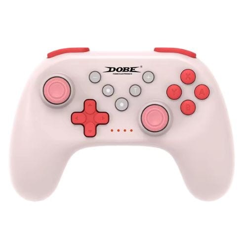 Mando DOBE TNS-0117R para Nintendo Switch/PC Rosa - Gamepad Inalámbrico Hover Image