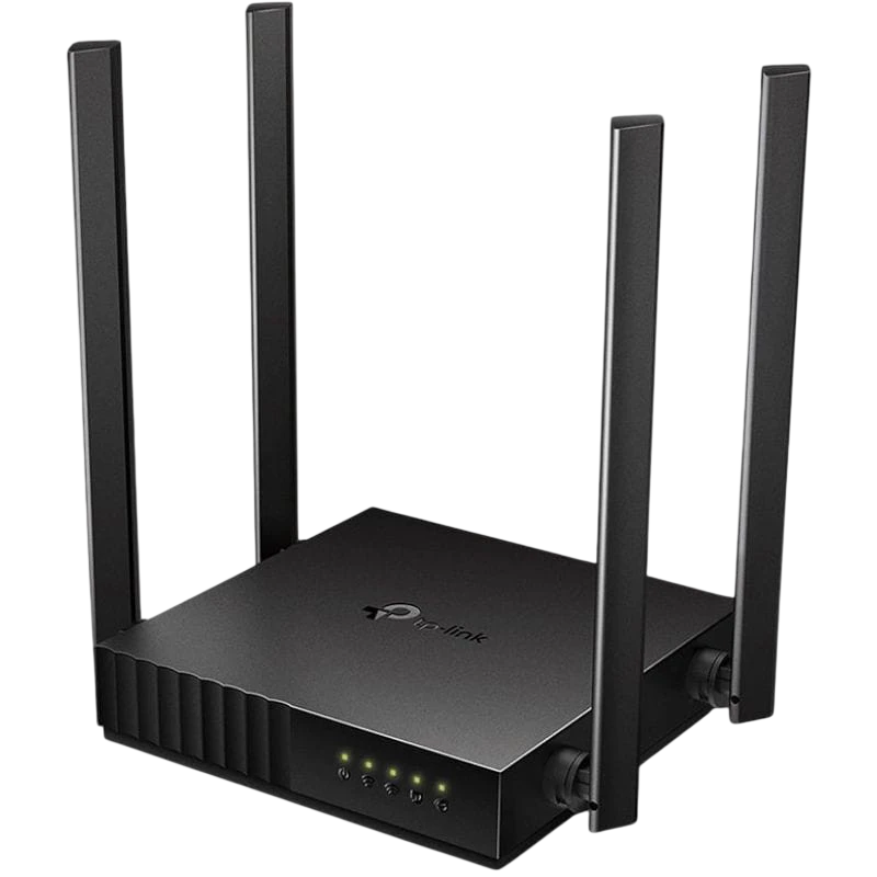 TP-Link Archer C54 router inalámbrico Ethernet rápido Doble banda (2,4 GHz / 5 GHz) Negro
