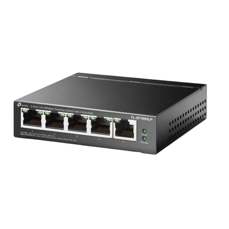 TP-Link TL-SF1005LP PoE Negro