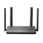 TP-Link EX141 Doble banda (2,4 GHz / 5 GHz) WiFI 6 Negro inalámbrico