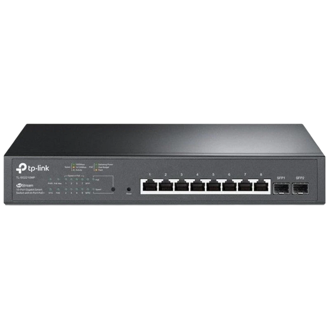 TP-Link Omada TL-SG2210MP 10 Puertos PoE+ - Switch gestionado Hover Image