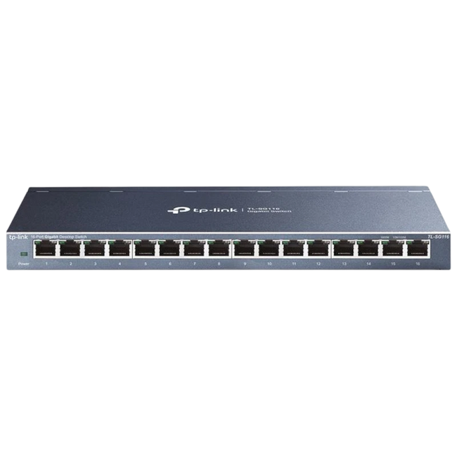 TP-Link TL-SG116 16 Puertos Gigabit Ethernet No Gestionable - Switch Hover Image