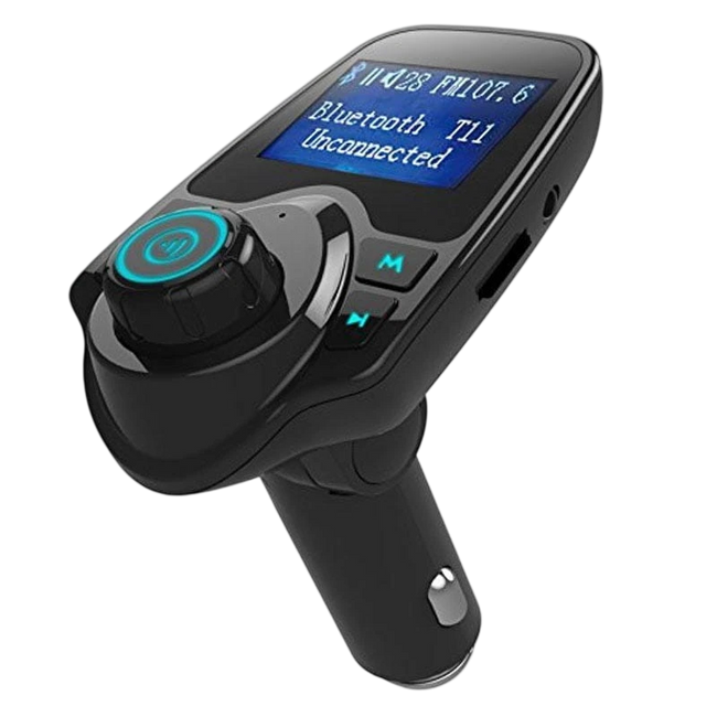 Transmisor FM T11Bluetooth MP3 USB Hover Image