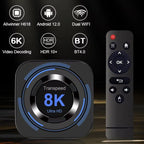 Transpeed 8K H618 2GB/16GB Wifi Dual Android 12 Negro - Android TV