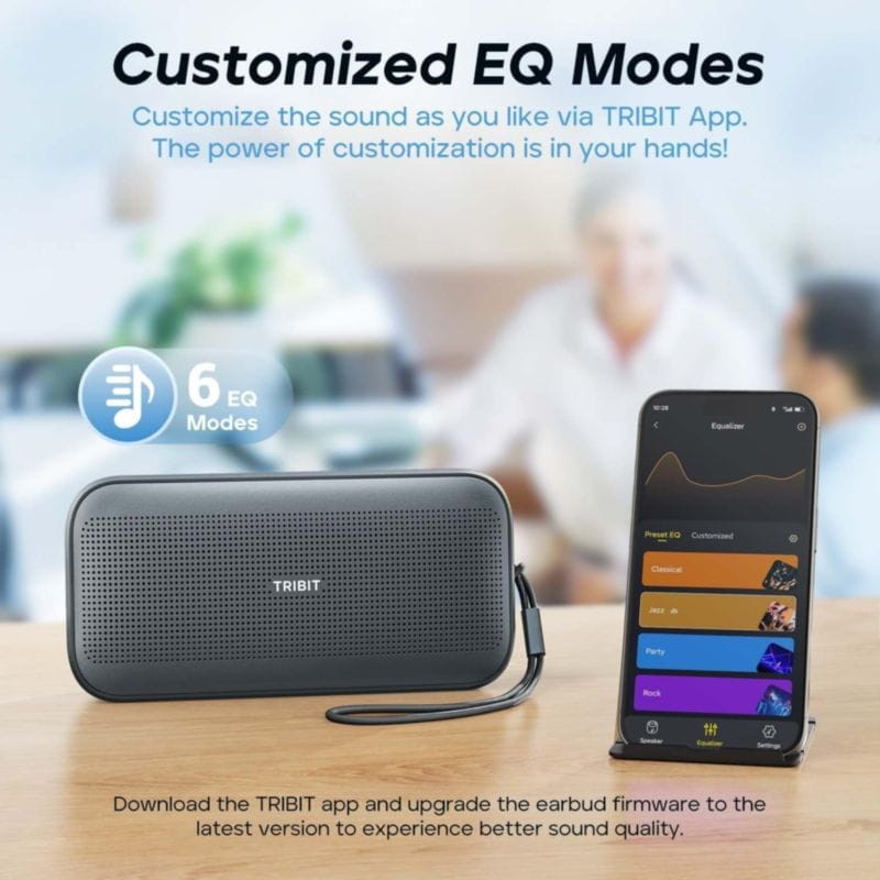 Altavoz bluetooth Tribit StormBox Flow Negro