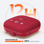 Altavoz Inalámbrico Bluetooth 5.3 Tribit StormBox Micro 2 BTS12 10W Rojo