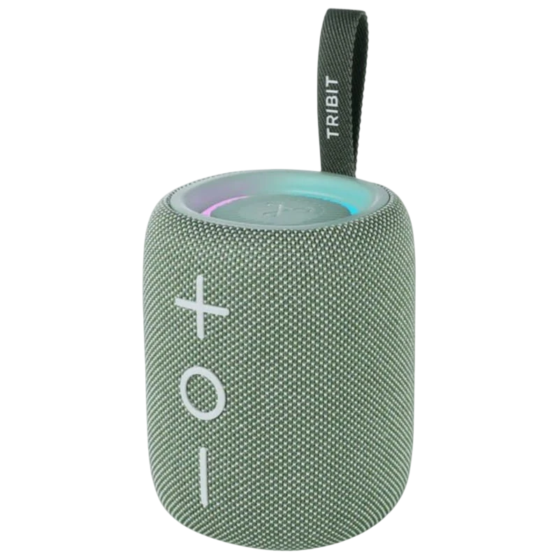 Tribit StormBox Mini+ Verde 12W 12h IPX7 2600mAh manos libres Altavoz Bluetooth 5.4