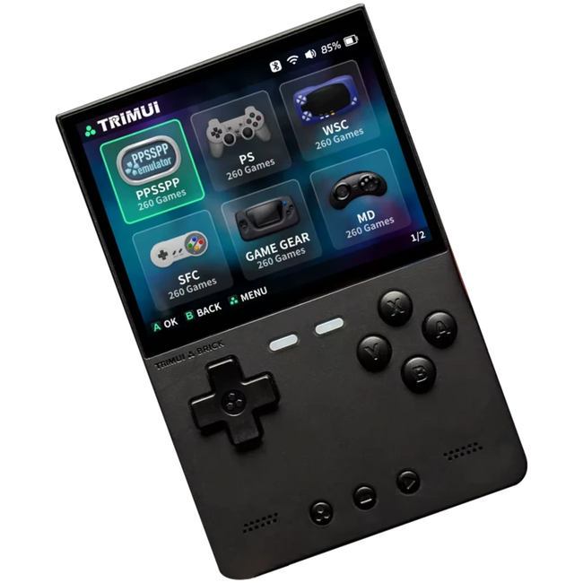 Trimui Brick (Sin SD Card) Negro - Consola Retro Hover Image