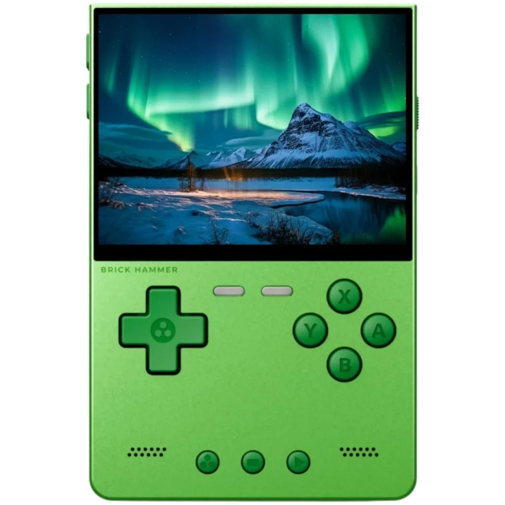 Trimui Brick Hammer Metal (Sin SD Card) Verde - Consola retro