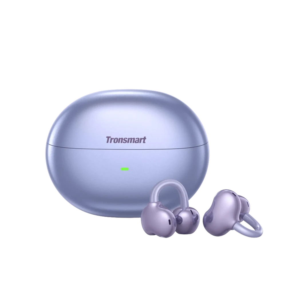 Tronsmart OpenFly Clip S1010 Open-Ear Violeta IPX5 con micrófono Auriculares